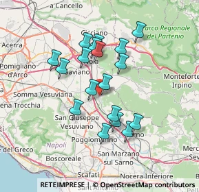 Mappa Traversa Ferrovia, 80036 Palma Campania NA, Italia (6.49333)