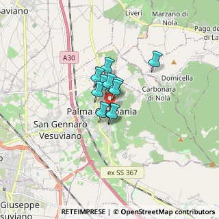 Mappa Piazza Antonio de Martino, 80036 Palma Campania NA, Italia (0.87909)
