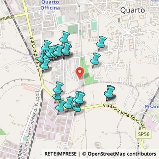 Mappa Via Giacinto Gigante, 80010 Quarto NA, Italia (0.46897)