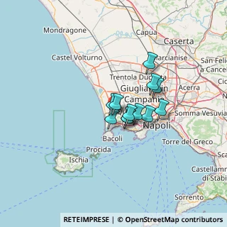 Mappa 80078 Monterusciello NA, Italia (8.63667)