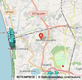 Mappa 80078 Monterusciello NA, Italia (3.41357)