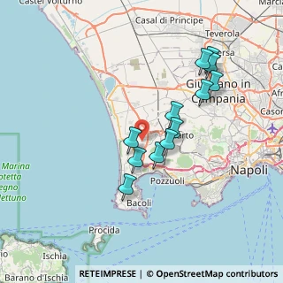 Mappa 80078 Monterusciello NA, Italia (7.09833)