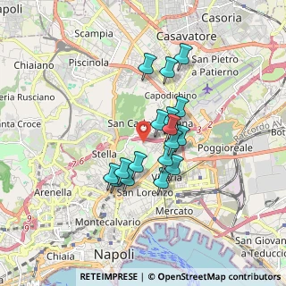 Mappa Via Macedonia, 80137 Napoli (1.45118)
