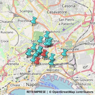 Mappa Via Scipione Rovito, 80141 Napoli NA, Italia (1.413)