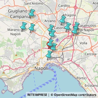 Mappa Via Scipione Rovito, 80141 Napoli NA, Italia (3.79417)