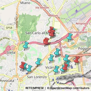 Mappa Via Scipione Rovito, 80141 Napoli NA, Italia (1.144)