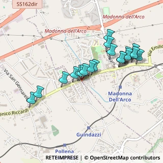 Mappa Via Madonna dell'Arco, 80048 Napoli NA, Italia (0.47)