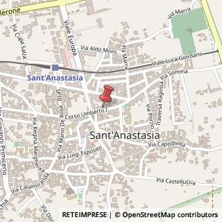 Mappa Via Umberto, I°, 80048 Sant'Anastasia, Napoli (Campania)