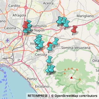 Mappa Viale delle Ortensie, 80040 Pollena Trocchia NA, Italia (3.8165)