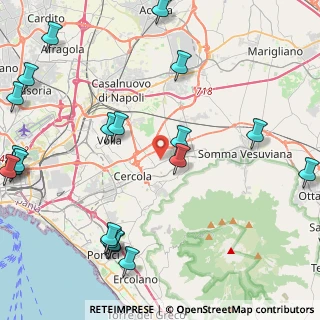 Mappa Viale delle Ortensie, 80040 Pollena Trocchia NA, Italia (6.4615)