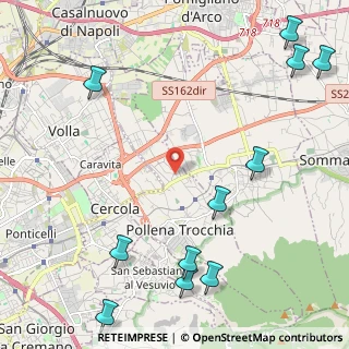 Mappa Viale delle Ortensie, 80040 Pollena Trocchia NA, Italia (3.33273)
