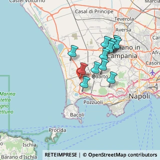 Mappa Via Giuseppe Ungaretti, 80078 Monterusciello NA, Italia (6.24917)