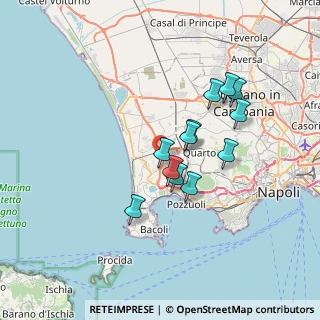 Mappa Via Giuseppe Ungaretti, 80078 Monterusciello NA, Italia (6.07417)