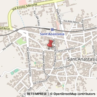 Mappa Via Umberto I, 140, 80048 Sant'Anastasia, Napoli (Campania)