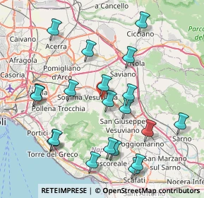 Mappa Via Bosco, 80049 Somma Vesuviana NA, Italia (9.3)