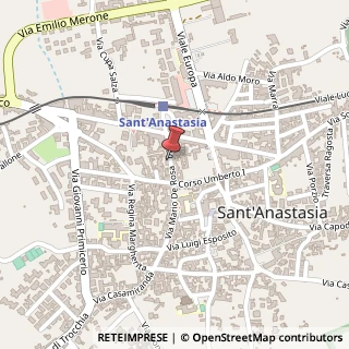 Mappa Via Mario de Rosa, 36, 80048 Sant'Anastasia, Napoli (Campania)