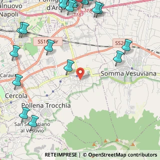 Mappa Via Santa Maria la Nova, 80048 Sant'Anastasia NA, Italia (3.6585)