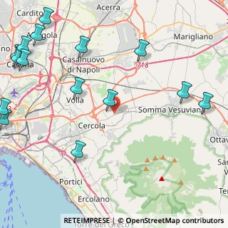 Mappa Via Giuseppe Mazzini, 80040 Pollena Trocchia NA, Italia (6.84267)