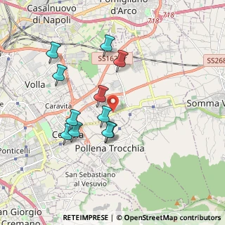 Mappa Via Giuseppe Mazzini, 80040 Pollena Trocchia NA, Italia (1.84182)