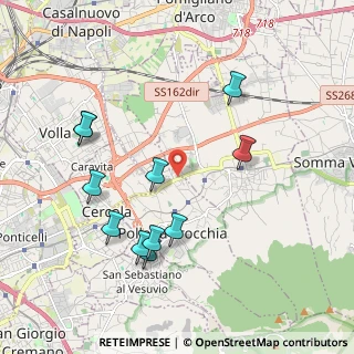 Mappa Via Giuseppe Mazzini, 80040 Pollena Trocchia NA, Italia (2.21364)
