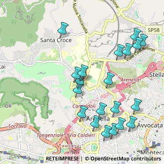 Mappa Via Giovanni Miranda, 80131 Napoli NA, Italia (1.252)