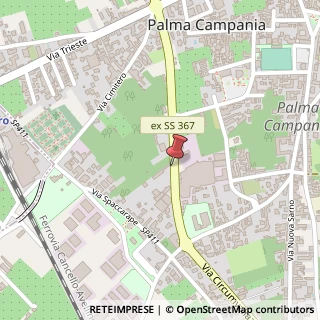 Mappa Via Circumvallazione, 136, 80036 Palma Campania, Napoli (Campania)