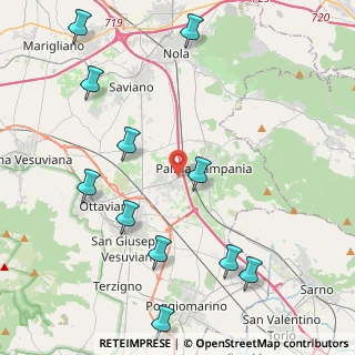 Mappa Via Ferrovia, 80040 San Gennaro Vesuviano NA, Italia (5.59636)