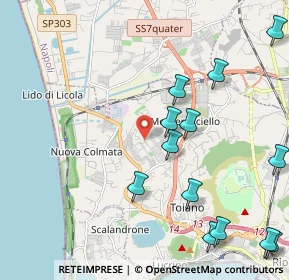 Mappa Via Paolo e Alfonso Allodi, 80078 Pozzuoli NA, Italia (2.80077)