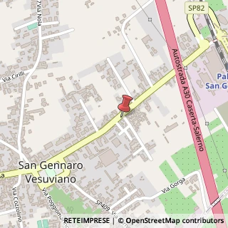 Mappa Via Ferrovia, 89, 80040 San Gennaro Vesuviano, Napoli (Campania)