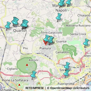 Mappa Via Evangelista Torricelli, 80126 Napoli NA, Italia (3.0455)