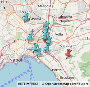 Mappa Via Vicinale Galeoncello, 80146 Napoli NA, Italia (2.85364)