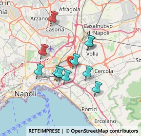 Mappa Via Vicinale Galeoncello, 80146 Napoli NA, Italia (3.01091)