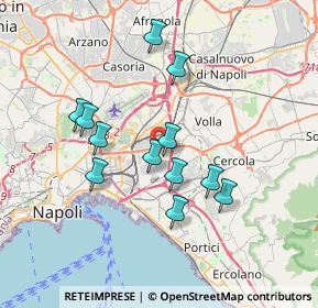 Mappa Via Vicinale Galeoncello, 80146 Napoli NA, Italia (3.40083)