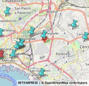 Mappa Via Vicinale Galeoncello, 80146 Napoli NA, Italia (3.17533)