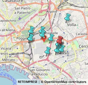 Mappa Via Vicinale Galeoncello, 80146 Napoli NA, Italia (1.37429)