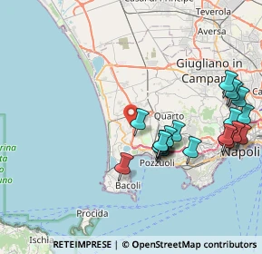 Mappa Via Matrini, 80078 Monterusciello NA, Italia (9.201)