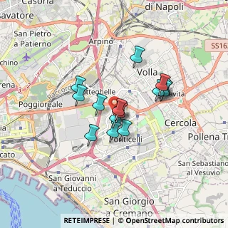 Mappa Via Masseria Molisso, 80147 Napoli NA, Italia (1.335)