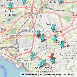 Mappa Via Masseria Molisso, 80100 Napoli NA, Italia (2.604)