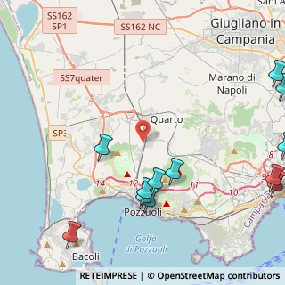 Mappa Via Provinciale Pianura, 80078 Pozzuoli NA, Italia (6.4425)