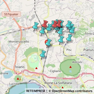 Mappa Via Provinciale Pianura, 80078 Pozzuoli NA, Italia (1.768)