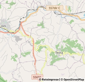 Mappa Contrada Conche, 83056 Teora AV, Italia (1.66538)