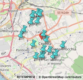Mappa Viale delle Ginestre, 80040 Cercola NA, Italia (1.8645)