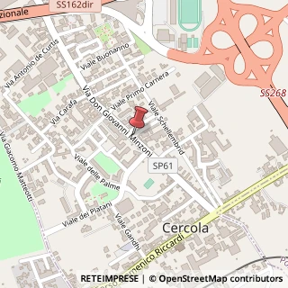 Mappa Via Don Minzoni,  108, 80040 Cercola, Napoli (Campania)