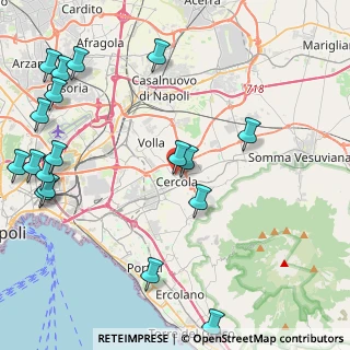 Mappa Viale L. Guerra, 80040 Cercola NA, Italia (6.16667)