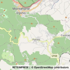 Mappa Forino