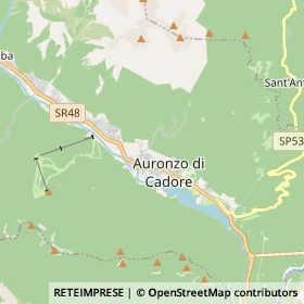 Mappa Auronzo di Cadore