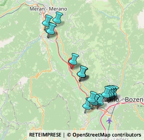 Mappa Via Prati, 39018 Terlano BZ, Italia (8.154)