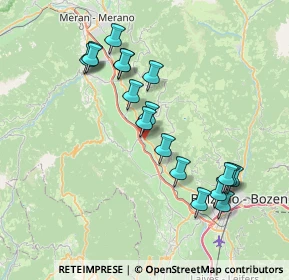 Mappa Via Prati, 39018 Terlano BZ, Italia (7.32944)