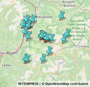 Mappa Streda Chemun, 39047 Santa Cristina Valgardena BZ, Italia (11.643)