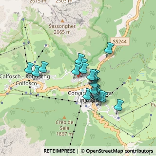 Mappa Str. Agà, 39033 Corvara In Badia BZ, Italia (0.6855)
